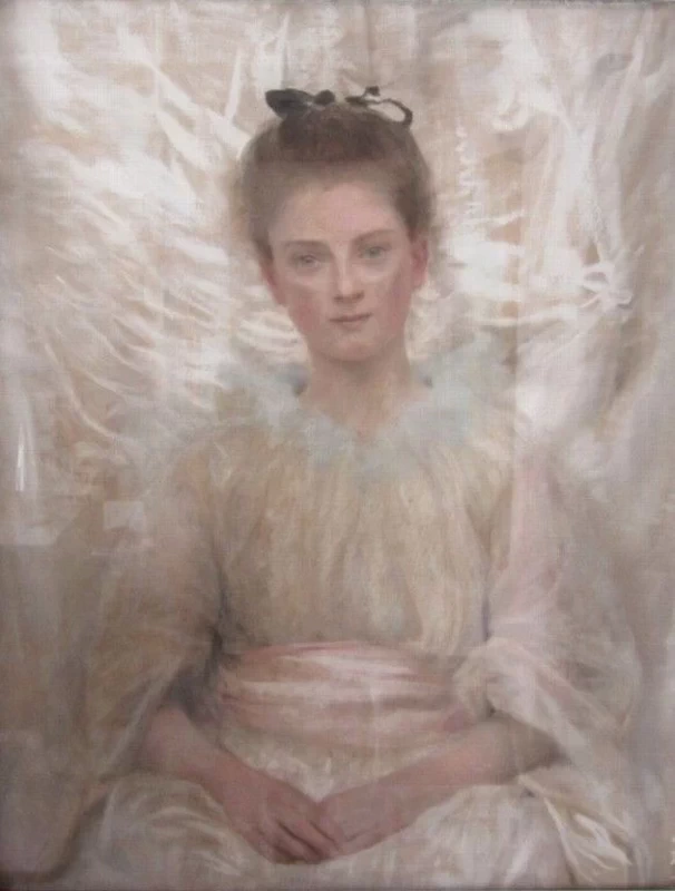 Lilie Flint a undici anni e dieci mesi - dal Saint, Cloud, museo Avelines